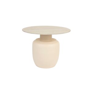 Housecraft Living Karula Bijzettafel Hoog 60×60 cm Travertin-Look Beig Housecraft Living Karula Bijzettafel Hoog 60×60 cm Travertin-Look Beig
