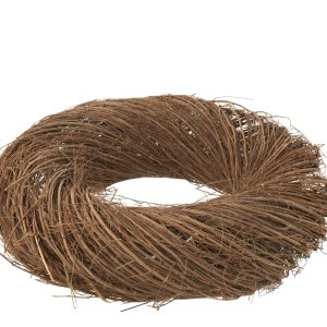 J-Line decoratie Krans Rond – naturel – large