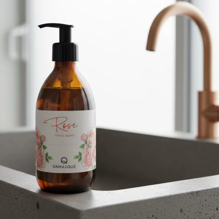 Damasque Hand Wash – Rose 300ml