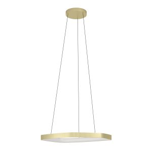 EGLO hanglamp Vallerosa – led – ø 58 cm – goud/wit – dimbaar – staal EGLO hanglamp Vallerosa – led – ø 58 cm – goud/wit – dimbaar – staal
