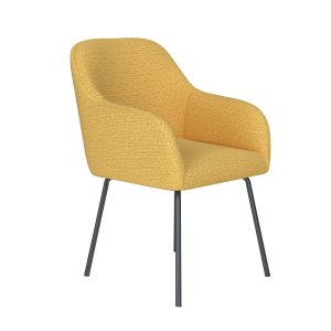 Housecraft Living Otis Eetkamerstoel Metaal Okergeel Housecraft Living Otis Eetkamerstoel Metaal Okergeel