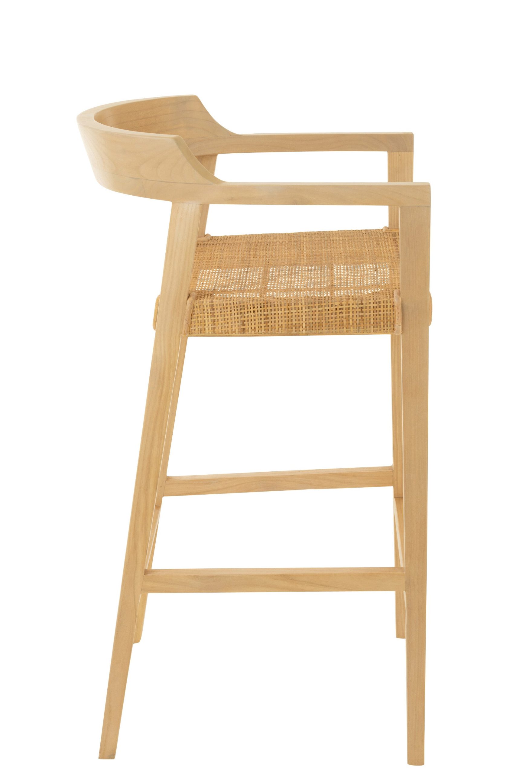 J-Line barstoel Emma - hout - naturel