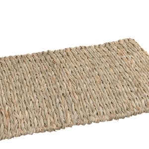 J-Line tapijt – jute – naturel – small – 6 stuks
