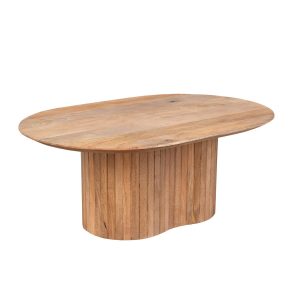 Giga Meubel Salontafel Ava – Naturel Mangohout – 90x60x35cm