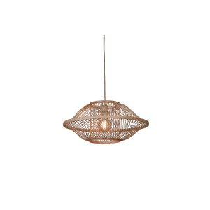 GOOD&MOJO hanglamp MAUI – bruin – Ø50cm GOOD&MOJO hanglamp MAUI – bruin – Ø50cm