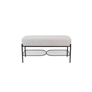 Housecraft Living Milou Bankje – Grijs Housecraft Living Milou Bankje – Grijs