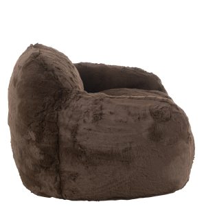 J-Line zetel Cutie – polyester – bruin – small