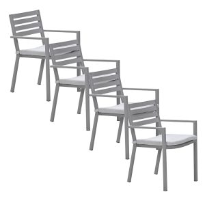 Garden Impressions tuinstoel Amarillo taupe – 4 stuks Garden Impressions tuinstoel Amarillo taupe – 4 stuks