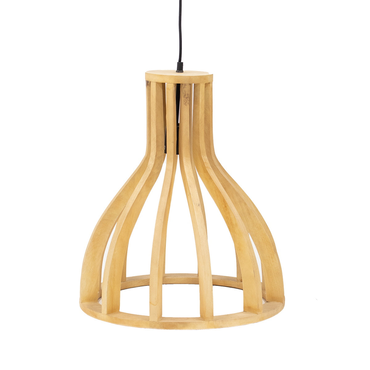 Giga Meubel Hanglamp Samé - Rond - Naturel - 36cm