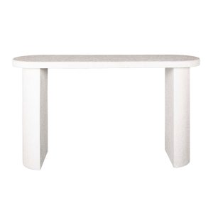 Giga Meubel Sidetable Arch Stone – Wit Composiet – 140x40x77cm Giga Meubel Sidetable Arch Stone – Wit Composiet – 140x40x77cm