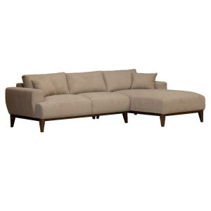 Giga Meubel Chaise Longue Bank Bordeaux – 3-Zits – Links – Taupe Giga Meubel Chaise Longue Bank Bordeaux – 3-Zits – Links – Taupe