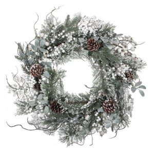 House of Seasons Hardy Kerstkrans – Ø50 cm – Groen