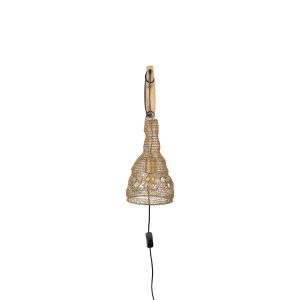 Housecraft Living Alen Wandlamp/ Gaaslamp Goud