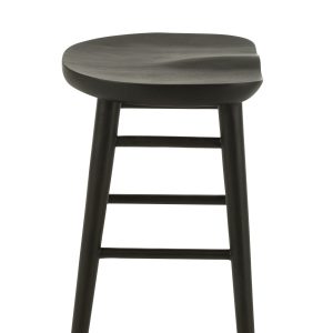 J-Line barkruk Mika – hout – zwart
