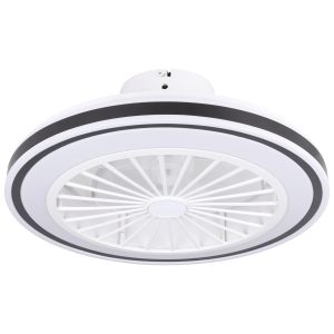 EGLO plafondlamp met ventilator Bilinga – ac led-cct – wit/zwart EGLO plafondlamp met ventilator Bilinga – ac led-cct – wit/zwart