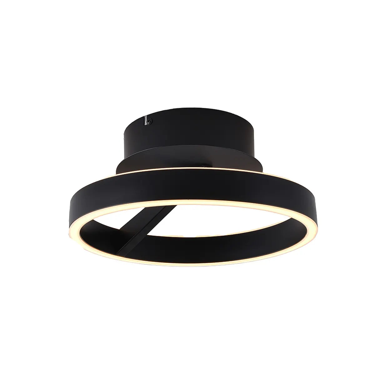 Freelight plafondlamp Pilota - 2 lichts - 30 x 12 cm - zwart