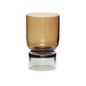 Hübsch vaas Stand – glas – ø11xh18cm
