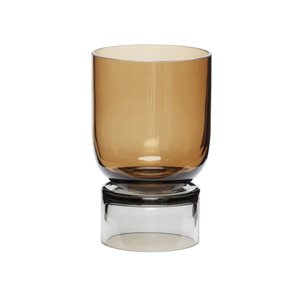 Hübsch vaas Stand - glas - ø11xh18cm