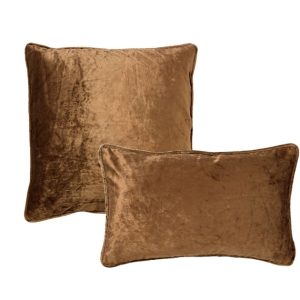 KUSSENSET | 2-delig | Chloe | bruin | Hoii | inclusief binnenkussens KUSSENSET | 2-delig | Chloe | bruin | Hoii | inclusief binnenkussens