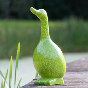 J-Line decoratie Gans Buiten – kunststof – groen J-Line decoratie Gans Buiten – kunststof – groen