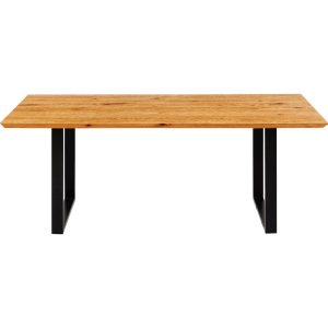 Kare Design Eettafel Symphony 200x100cm eik zwart