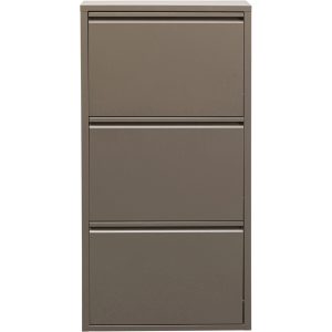 Kare Design Schoenenkast Caruso – taupe – 3 laden Kare Design Schoenenkast Caruso – taupe – 3 laden