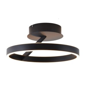 Freelight plafondlamp Pilota – 2 lichts – 40 x 17 cm – zwart Freelight plafondlamp Pilota – 2 lichts – 40 x 17 cm – zwart