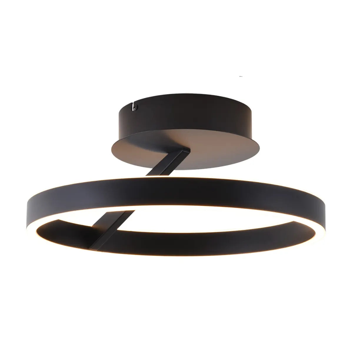 Freelight plafondlamp Pilota - 2 lichts - 40 x 17 cm - zwart