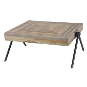 Giga Meubel Salontafel Teca – Naturel Hout – 70x70x33cm Giga Meubel Salontafel Teca – Naturel Hout – 70x70x33cm