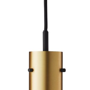 Frandsen hanglamp FM 2014 – goud – 5,5×5,5x24cm