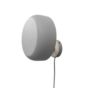 it's about RoMi wandlamp Porto – grijs – Ø25cm