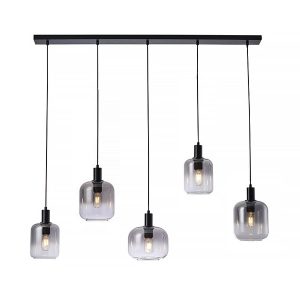 Freelight hanglamp Vario – 5 lichts – 120 x 140 cm – zwart Freelight hanglamp Vario – 5 lichts – 120 x 140 cm – zwart