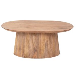 Giga Meubel Salontafel Salvador – Naturel Hout – 90x55x38cm