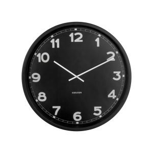 Karlsson wandklok New Classic XL – zwart – Ø80cm Karlsson wandklok New Classic XL – zwart – Ø80cm