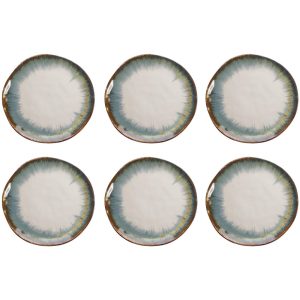 Kare Design Borden Organic Ø26cm wit (6/Set) Kare Design Borden Organic Ø26cm wit (6/Set)