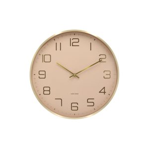 Karlsson wandklok Elegance Glow – bruin – Ø40cm Karlsson wandklok Elegance Glow – bruin – Ø40cm