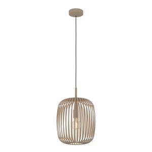 EGLO hanglamp Romazzina – e27 – ø 32,5 cm – zandkleur EGLO hanglamp Romazzina – e27 – ø 32,5 cm – zandkleur