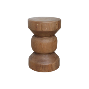 Forma teakhouten bijzettafel Ritari naturel – 30x30x45 cm