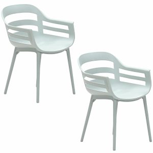 Garden Impressions tuinstoel Sunny olijf kleurig – 2 stuks