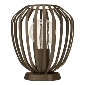 EGLO tafellamp Espinal – e27 – ø 19.5 cm – brons – staal EGLO tafellamp Espinal – e27 – ø 19.5 cm – brons – staal