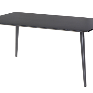 Hartman Dining Tuinset Sophie – Zwart Laminaat Kunststof – 170x100x75c