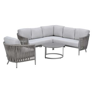 Garden Impressions Loungeset Devin hoek 6-delig – Monte Carlo loungeta Garden Impressions Loungeset Devin hoek 6-delig – Monte Carlo loungeta