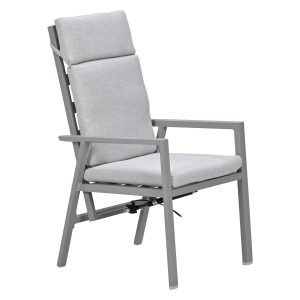 Garden Impressions Kasper tuinstoel verstelbaar – taupe