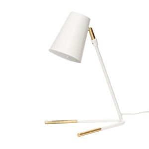 Hübsch tafellamp Slant – messing/ijzer – 27x25xh40cm, e27/15w