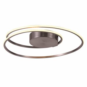 Freelight plafondlamp Ophelia – 1 lichts – 45 x 10 cm – mat chroom Freelight plafondlamp Ophelia – 1 lichts – 45 x 10 cm – mat chroom