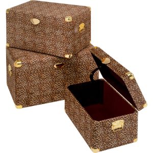 Kare Design Koffer Wild Animal luipaard (3/Set)