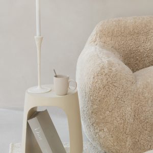 J-Line kop Marie – keramiek – creme – 6 stuks