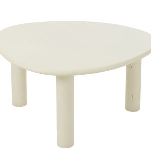 J-Line bijzettafel Bali – hout – wit – medium J-Line bijzettafel Bali – hout – wit – medium