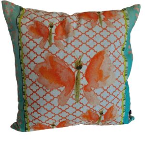 Furnilux Set van 2 Sierkussens – Vlinder Kira – 45x45x10cm Furnilux Set van 2 Sierkussens – Vlinder Kira – 45x45x10cm