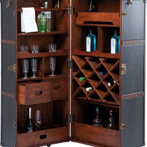 Kare Design Bar suitcase Globetrotter croco 153cm